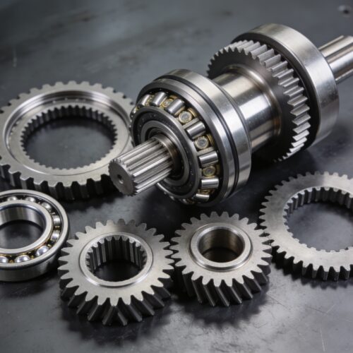 Planetary gear set close up Heavy Duty Hydraulic Cylinder
